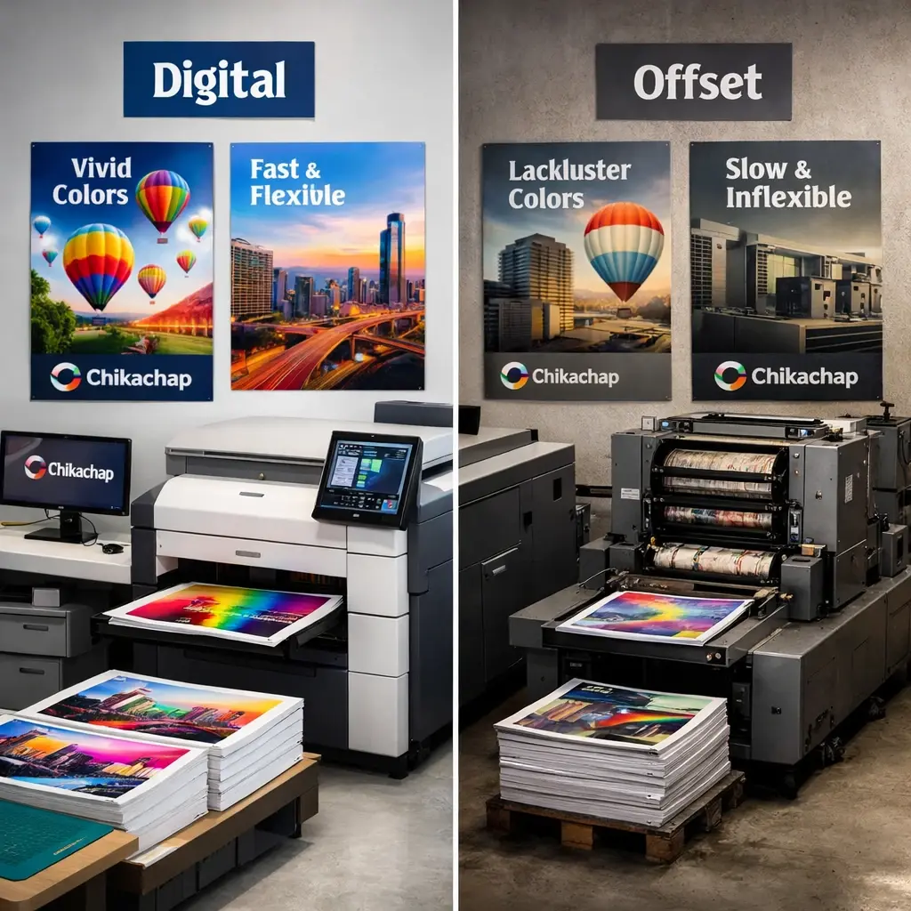 چاپ دیجیتال پوستر | چاپ فوری | چاپ دیجیتال آنلاین